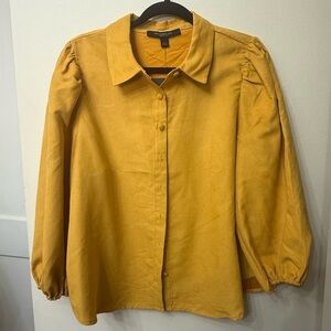 NWT - Marc New York / L / Faux Suede / Sunshine Yellow / Colorful / Office